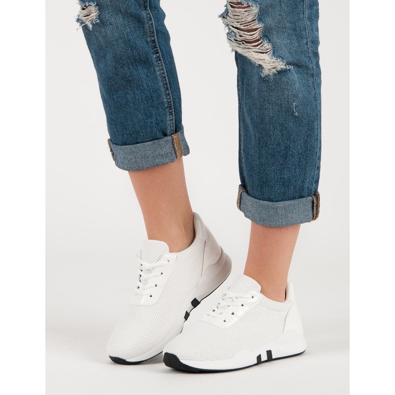 Divatos sportcipő fehér 1