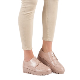 Comer Fűzős cipő rózsaszín 1