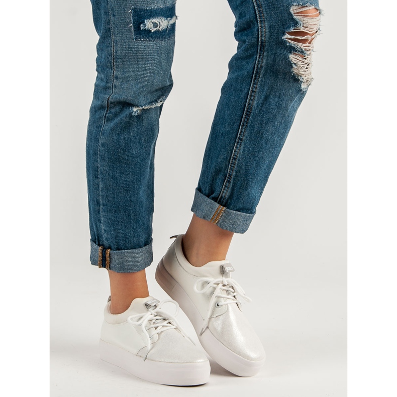 Csúszós cipők fehér 1