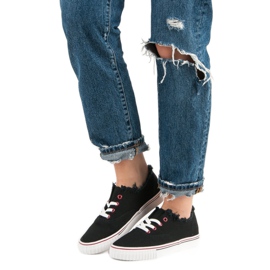 Fekete textil cipők 1 Fekete textil cipők 1