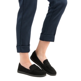 Comer Velúr cipók fekete 1