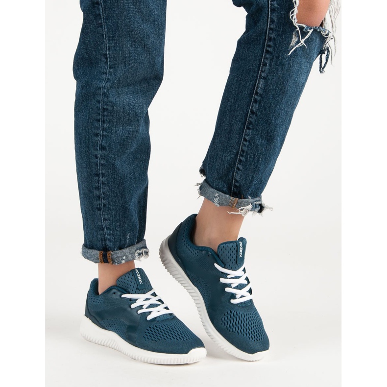 Ax Boxing Textil sportcipő kék 1