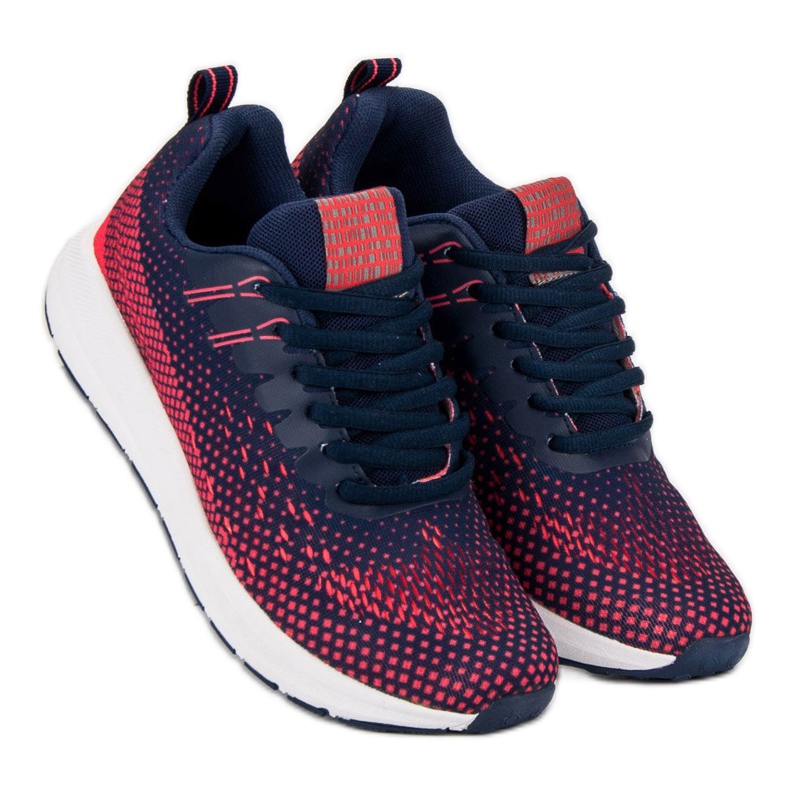 Ax Boxing Kényelmes sportcipő kék piros 1