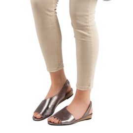 VINCEZA Slip On Sandals szürke 2