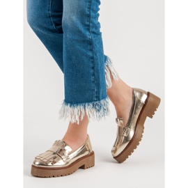 Corina Lakkozott cipók szürke 1