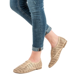 Corina Arany áttört cipő aranysárga 1