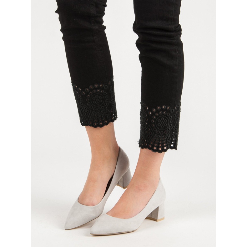 Diamantique Elegáns szürke szivattyúk 1