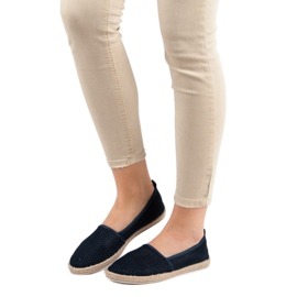 Sweet Shoes Navy Light Espadrilles kék sötétkék 1