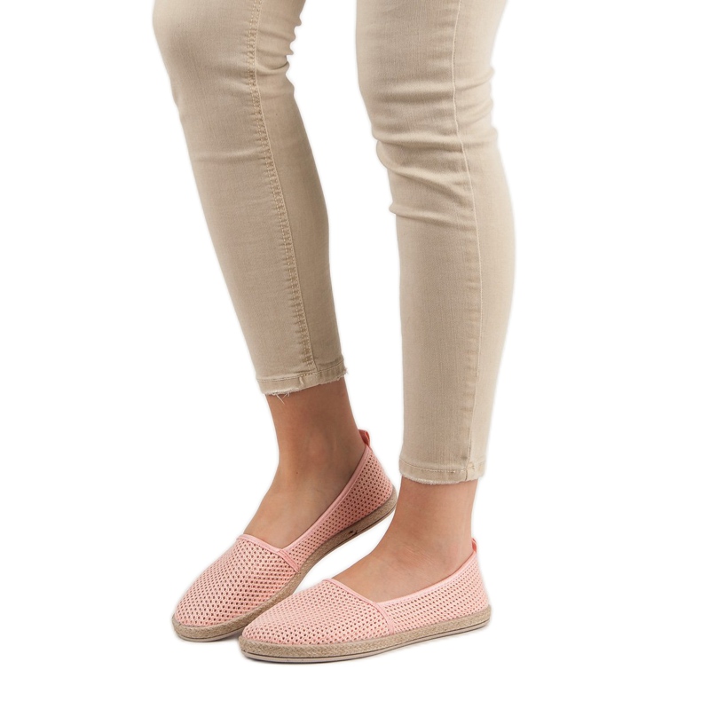 Sweet Shoes Rózsaszín világos espadrillák 1