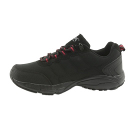 DK 18378 softshell edzőcipők fekete piros 2