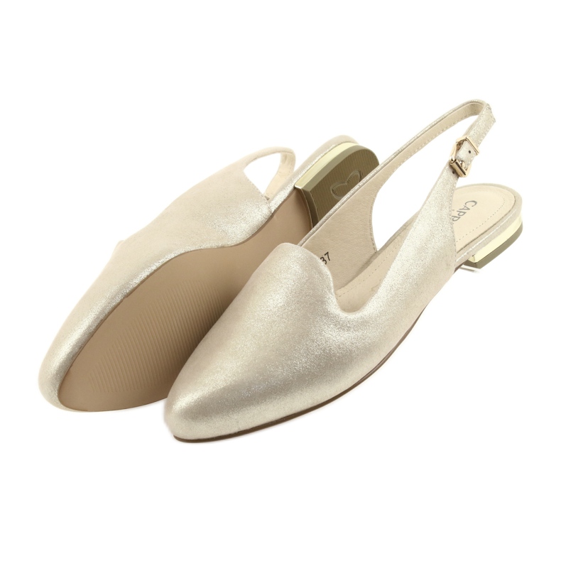 Caprice lordsy golden női cipő 29400 aranysárga 4