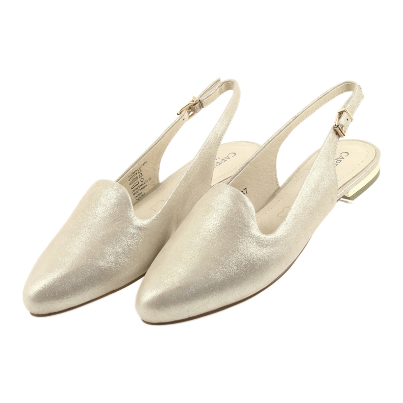 Caprice lordsy golden női cipő 29400 aranysárga 3