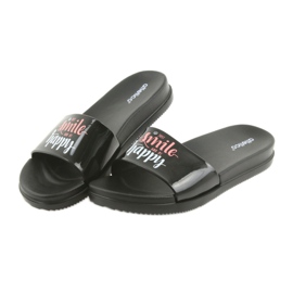 Boldog Atletico női fekete papucs 5