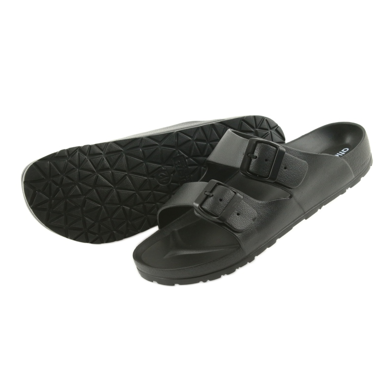 Atletico fekete férfi profilozott papucs 4