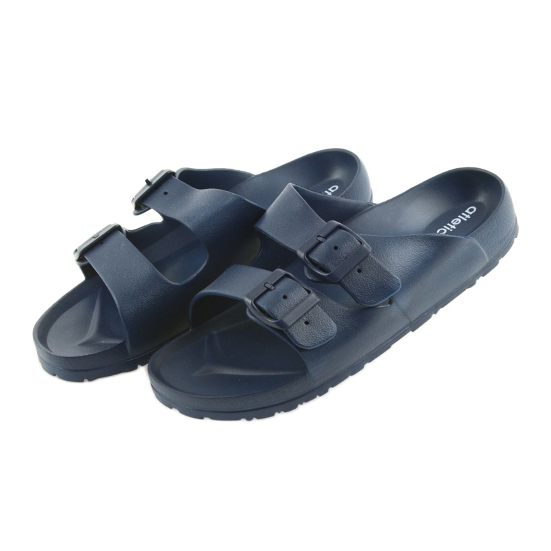 Atletico sötétkék férfi profilozott papucs 3