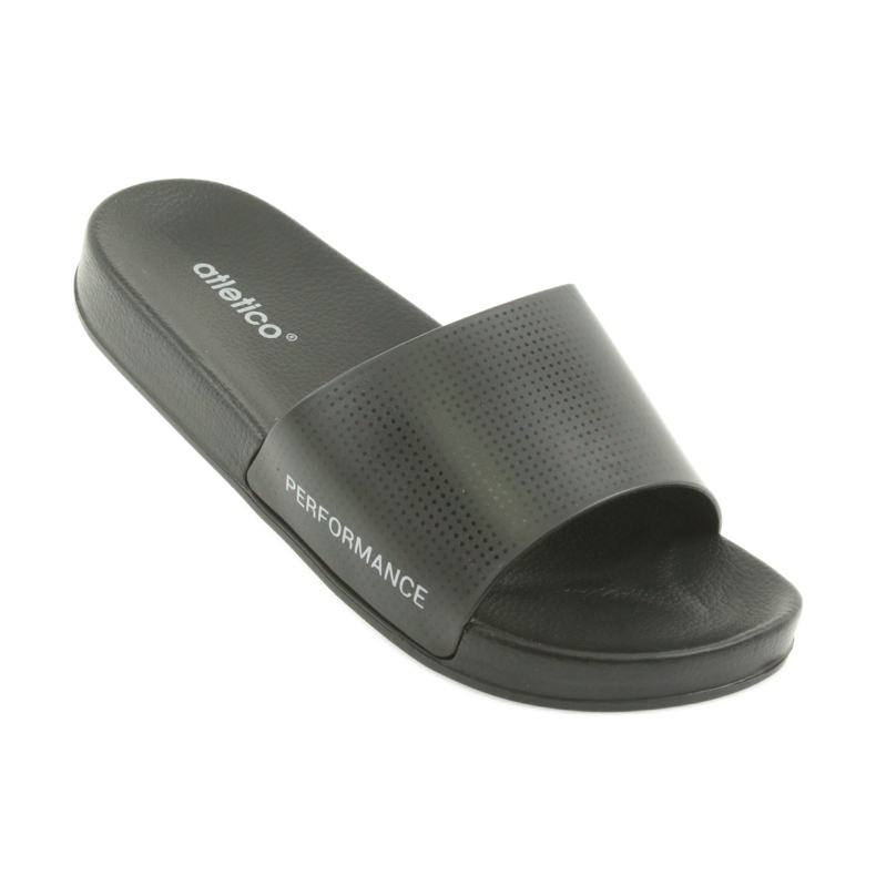 Atletico fekete férfi profilozott papucs 5