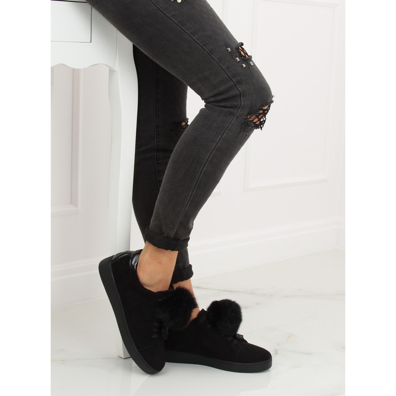 Fekete női cipők 68-95 Fekete 2