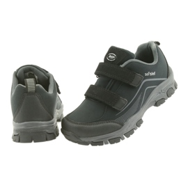 ADi American Club softshell gyermek sportcipő fekete szürke 6