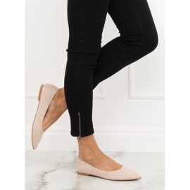 Női bézs balerinák 3157 Bézs 2 Női bézs balerinák 3157 Bézs 2