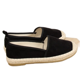 Fekete női espadrilles A615-ESP-1 Black 1