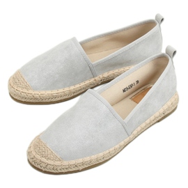 Szürke espadrillák nőknek A615-ESP-1 Szürke 1