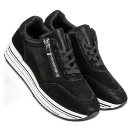Divatos sportcipő fekete 1