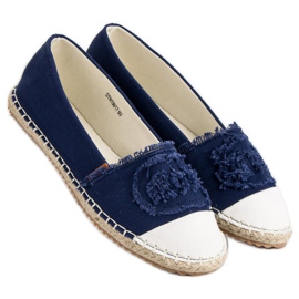 McKey Divatos espadrillák kék sötétkék 1