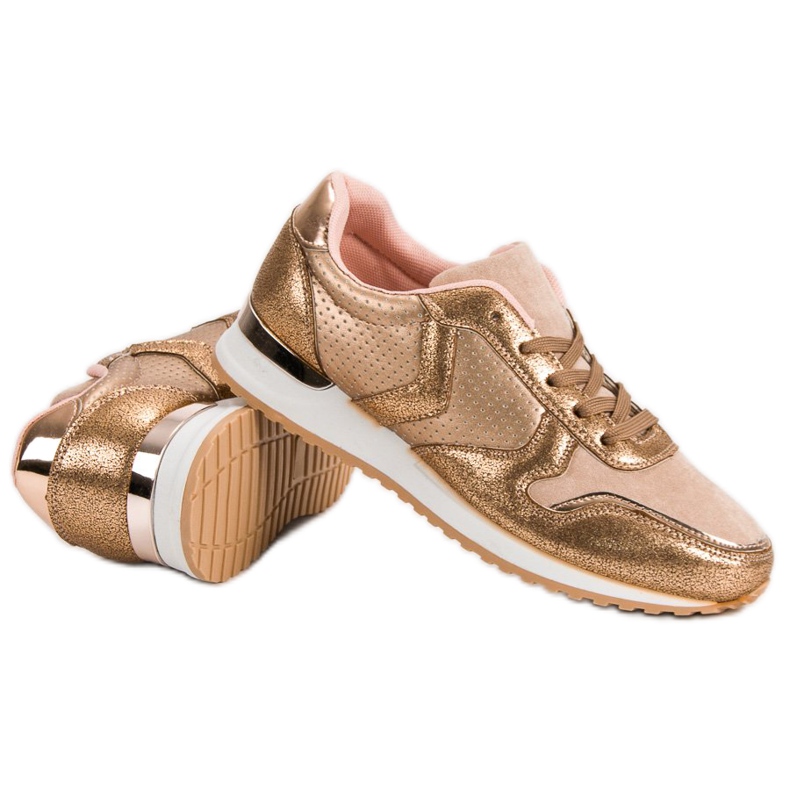 Alkalmi sportcipő sárga 1