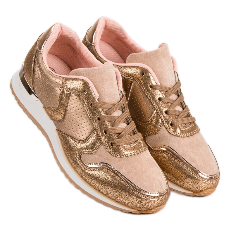 Alkalmi sportcipő sárga 2