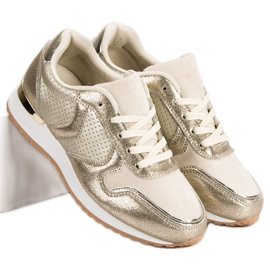 Alkalmi sportcipő sárga 1