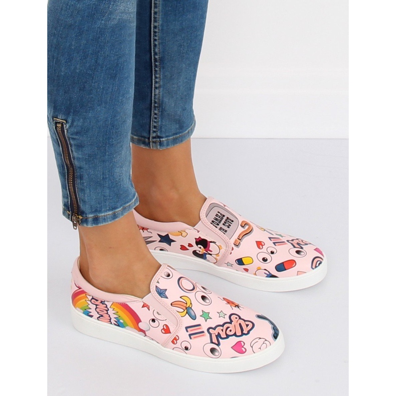 Képregény Slipony 6120 Pink sokszínű rózsaszín 1