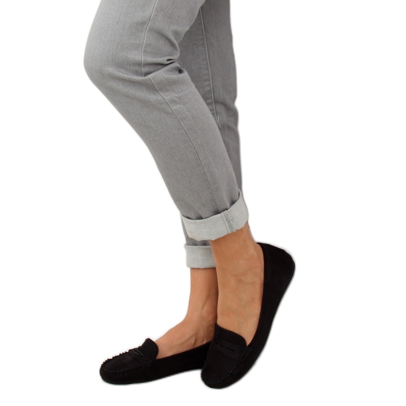 Fekete Női fekete cipók C18037 Fekete 1