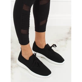 Fekete LX-9837 Fekete sportcipő 2