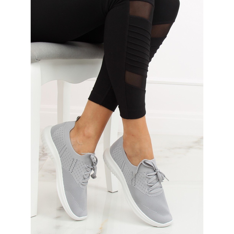 Szürke sportcipő LX-9837 Szürke 2 Szürke sportcipő LX-9837 Szürke 2
