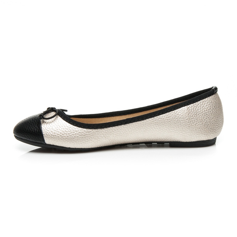 Bestelle Kétszínű balerinák sárga 1