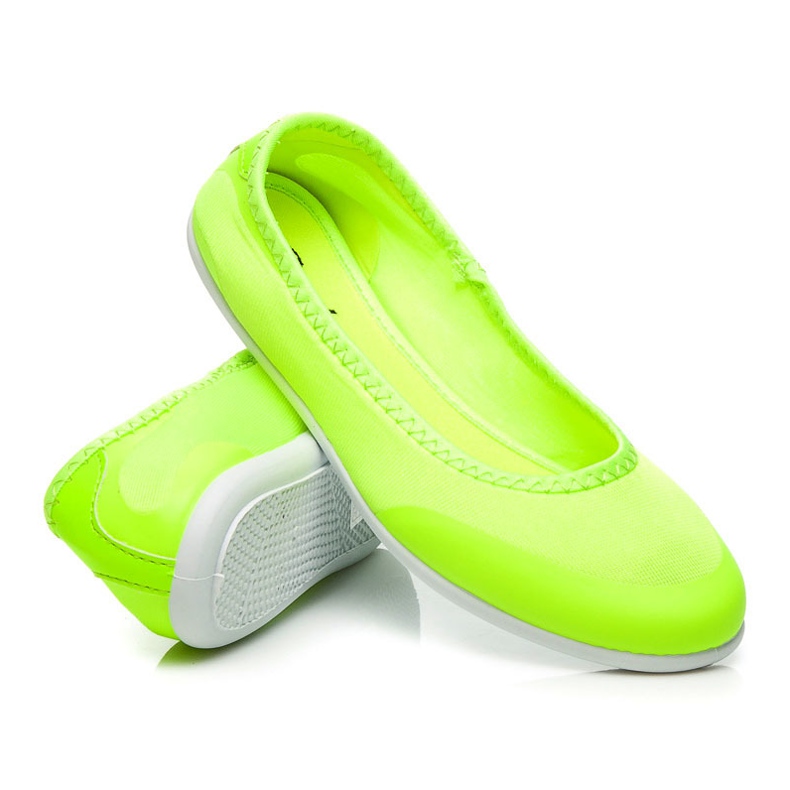 Renda Sport Slip-On balerinák sárga 1