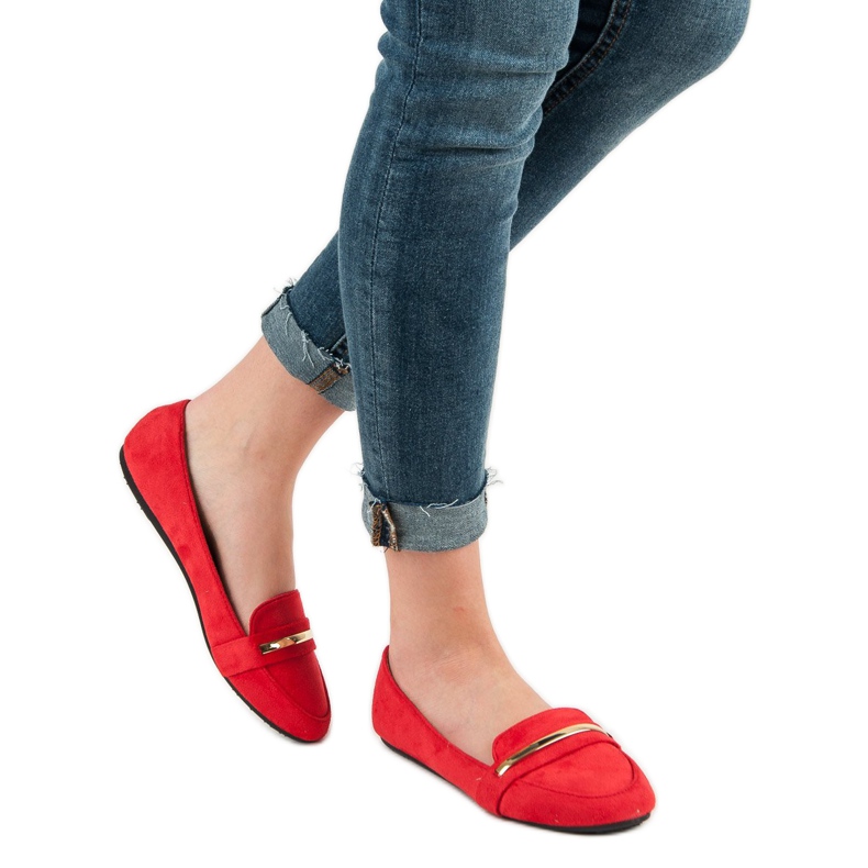 Suede Red Lords piros 1