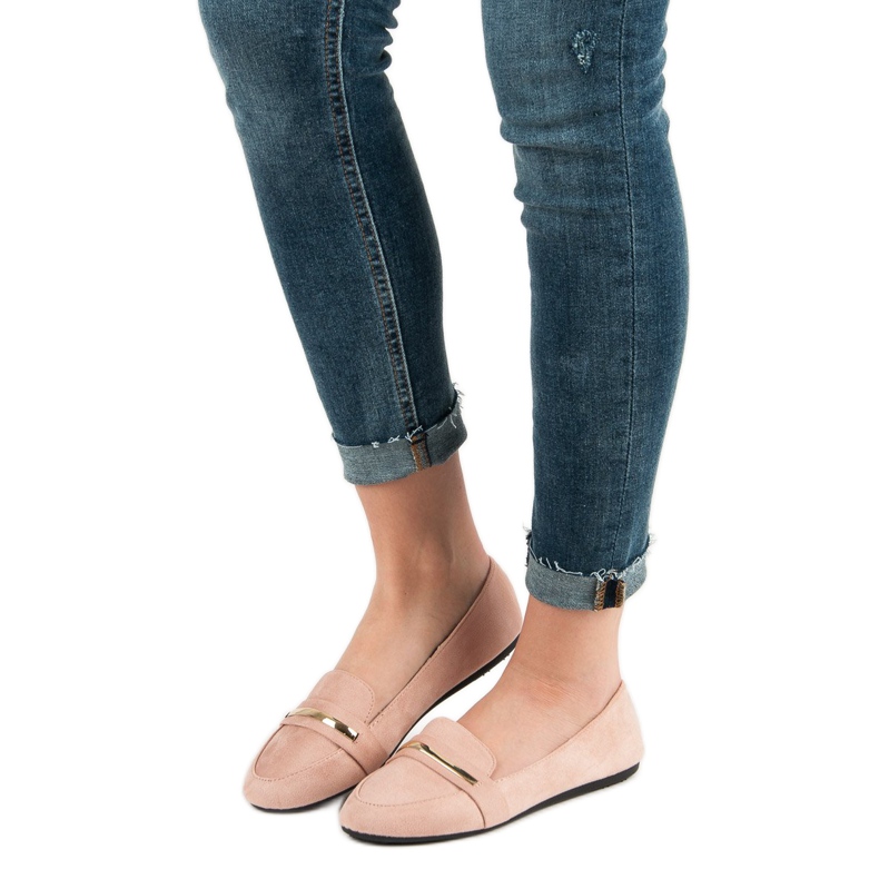 Suede Powder Lords rózsaszín 1