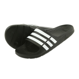 Adidas Duramo Slide M G15890 papucs fehér fekete 3