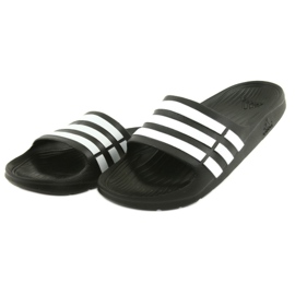 Adidas Duramo Slide M G15890 papucs fehér fekete 2
