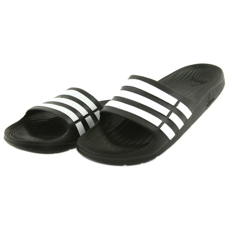 Adidas Duramo Slide M G15890 papucs fehér fekete 2