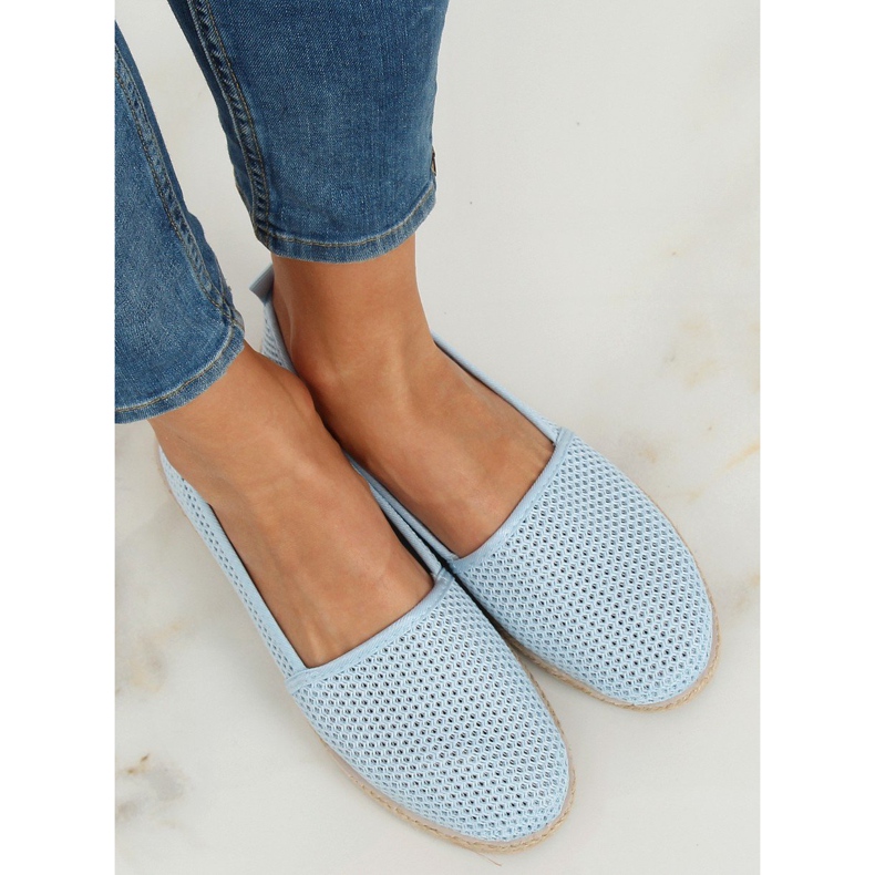 Kék hálós espadrillák JX1029 L.KÉK 2