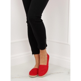 Espadrilles piros hálóból JX1029 Red 2