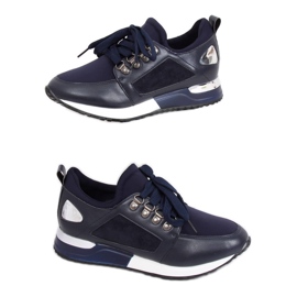 Fekete R-385 Fekete sportcipő 2