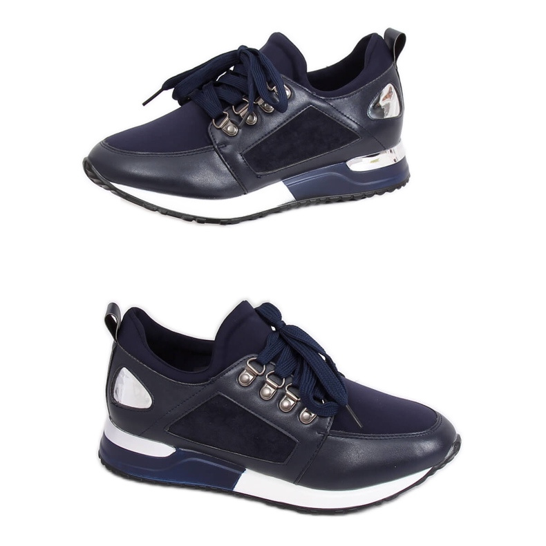 Fekete R-385 Fekete sportcipő 2