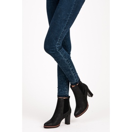 Vices Őszi Cipő Rugalmas fekete 1