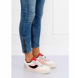 Rózsaszín LA51P Rózsaszín creepersy cipők 1 Rózsaszín LA51P Rózsaszín creepersy cipők 1