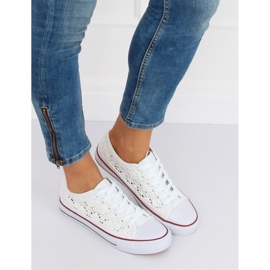 Fehér csipke cipők NB282P Fehér 1 Fehér csipke cipők NB282P Fehér 1