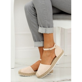 Bézs espadrilles nőknek JH85 Bézs 1
