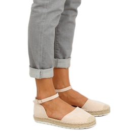 Bézs espadrilles nőknek JH85 Bézs 2